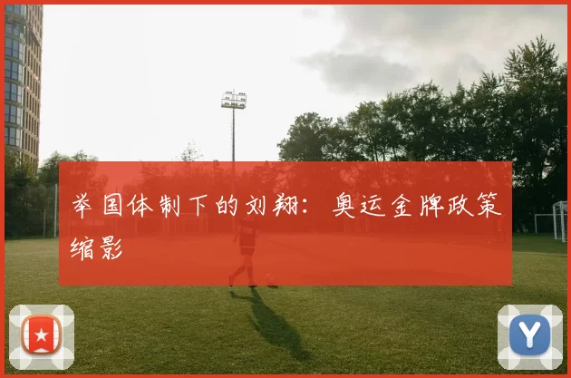 举国体制下的刘翔：奥运金牌政策缩影